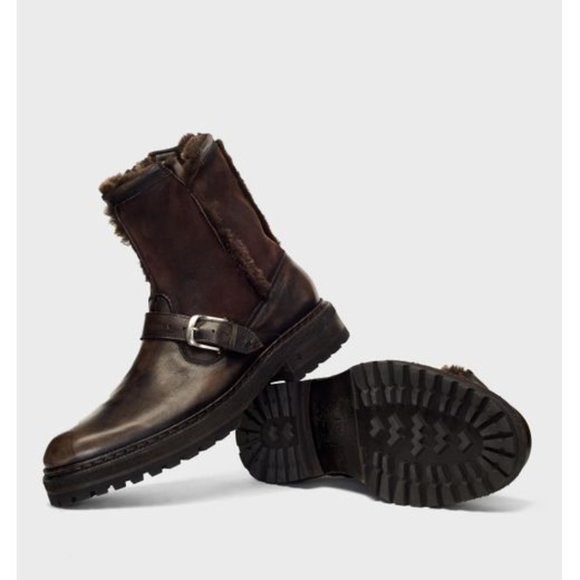 John Varvatos Union Shearling Boot 